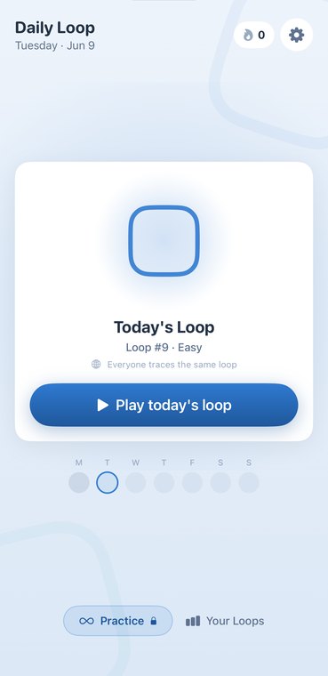 Daily Loop screen 2