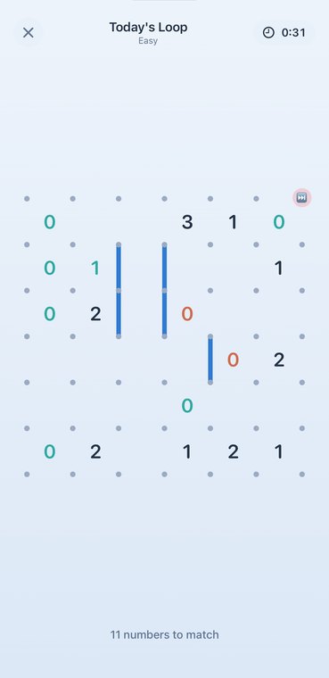 Daily Loop screen 4
